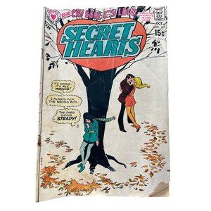 DC Comics Secret Hearts #147 October 1970 National Romance Group Vintage Vintage